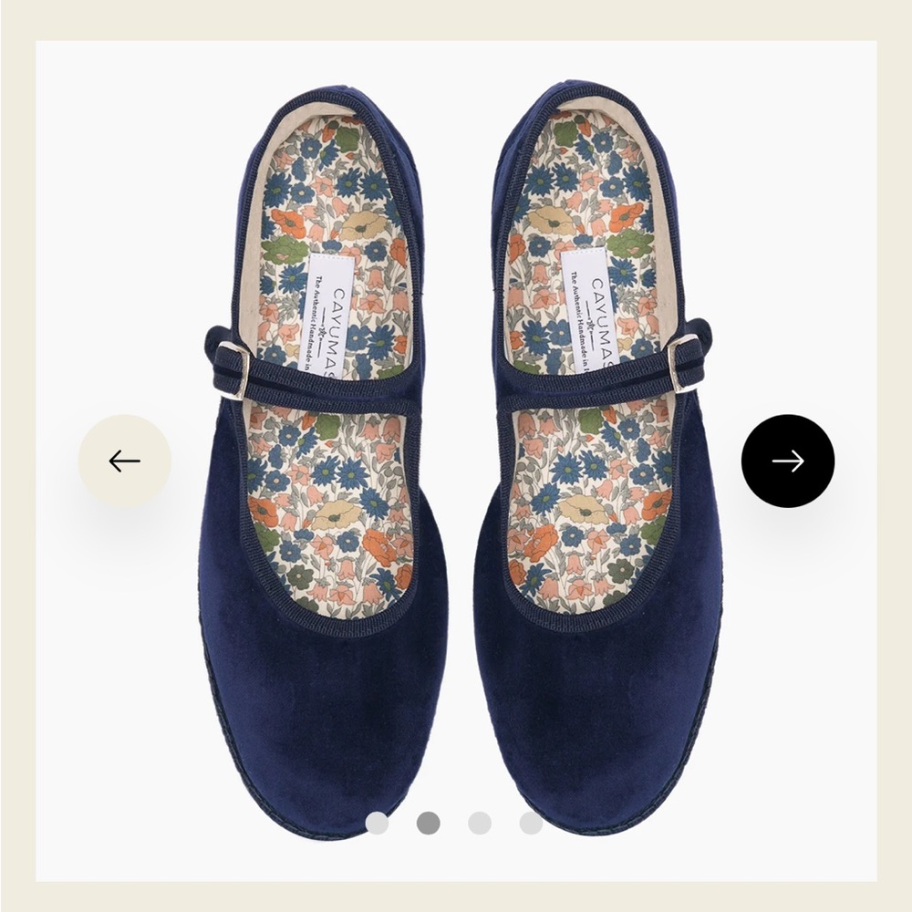 NWT Cayumas ‘Boheme Blue C10’ Size 37